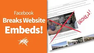 Facebook dropping support for embedding posts!