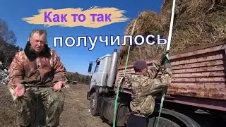 Немного помогли  другим людям. Деревенские будни.