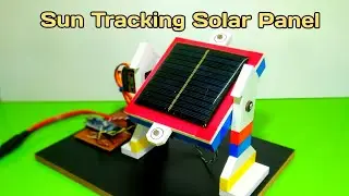 Sun Tracking Solar Panel using Arduino #diy #arduinoproject #scienceexperiment