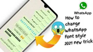 WhatsApp Font Change | WhatsApp font style kaise change Kare | WhatsApp font trick, whatsapp