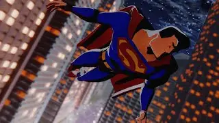 Superman Flight Animation