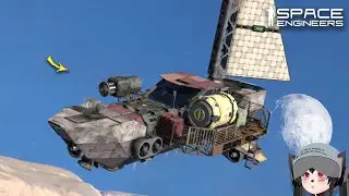 This Desert Sailboat is Good for Sand Piracy, Space Engineers