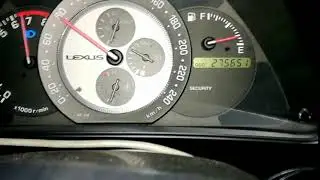 Lexus IS430 3UZ swap acceleration test by Su2 Performance