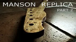 Manson Replica guitar build Part 2