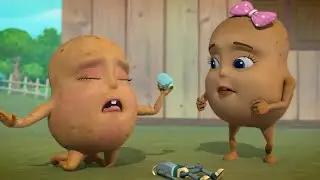 Aloo Kachaloo aur Behena | Hindi Rhymes for Children | Infobells