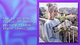 How To Do The CapCut 3D Moving Picture TikTok Trend (easy!!) || Breaklorenn