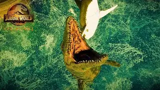 Making a HUGE Mosasaurus Lagoon in Ethical Jurassic World