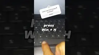 How To Type By Voice🔊| PC Hidden Tips & Tricks | #pc #trending #laptop #tech #tricks #shortcutkeys