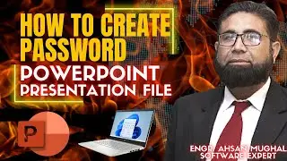 How to Create Password in Microsoft PowerPoint Presentation File, 