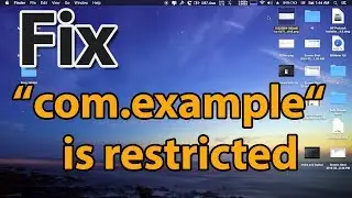 You need to use a different package name because “com example” is restricted