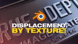 How to Use Displacement Modifier in Blender