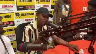Kuami YunG Performs Enjoyment On Kingdom 106.1 FM Entertainment Digg Show