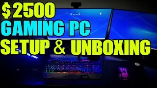 Epic Streaming / Gaming PC Unboxing and Setup!