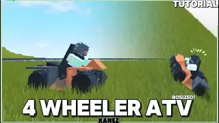 | ROSIZED ATV!  |plane crazy - tutorial