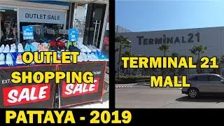 Pattaya - 2019 | Outlet Shopping | Terminal 21 Mall Pattaya | Adidas / Puma Outlet