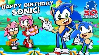 🎂 Sonic's Birthday Bash!! 🎂 - Sonic and Amy's 30th Anniversary LIVE CELEBRATION! 🥳