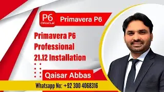 How to Install Primavera P6 Professional R21.12 I Primavera P6 Installation  