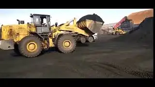 Фронтальный погрузчик Lonking LG863N - угольный карьер