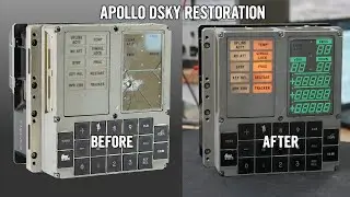 Genuine NASA Apollo DSKY Full Restoration (Apollo DSKY - part 2)