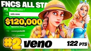 How I Coached VENO To $120,000 in Solo FNCS All-Star Finals (2nd Place)