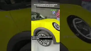 BMW Mini Cooper S Launched in India 