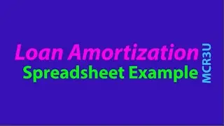 Example of Amortization: Buying a car
