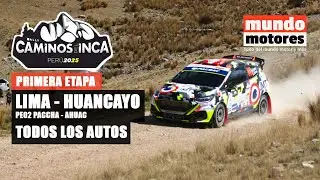🏁 Caminos del Inca 2025 - LIMA - HUANCAYO (todos los autos) | Mundo Motores