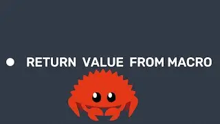 Rust - Return value from macro #programming #rust #tutorial