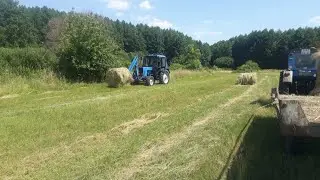 Сенокос МТЗ-82 ЛТЗ Т-40