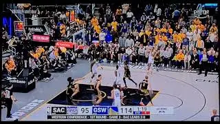 Last 3 minutes (no cut) game 3 SAC X GSW