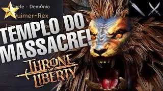 ESPADÃO/ADAGA NO TEMPLO DO MASSACRE - MASMORRA EM THRONE AND LIBERTY!