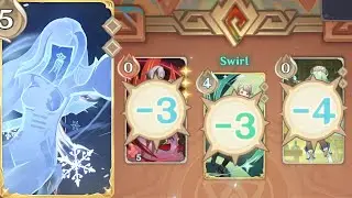 SHENHE HUGE CRYO SWIRL DAMAGE ❄️ | Genshin TCG