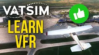 Vatsim - flying VFR in controlled Airspace