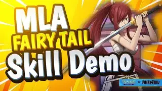MLA Fairy Tail Skill Demonstration - Mobile Legends Adventure X Fairy Tail Collab