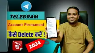 How To DELETE Telegram Account 2024 Permanently (NEW UPDATE) || Telegram Account Delete Kaise Kare |