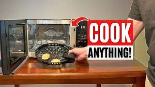 Toshiba 8-in-1 Miracle Microwave: Air Fry, Bake, Broil & More!