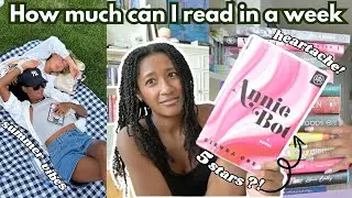trying new releases // weekly reading vlog ~with stats~