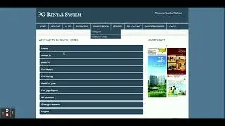PG Rental System | PHP and MySQL Project Source Code | PHP MySQL CRUD Project