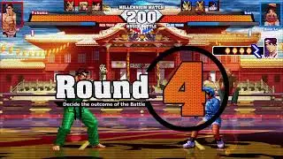 [kof MUGEN] Athena, Takuma, Ryo, Yuri VS Elizabeth, Kim, Bao, Kasumi