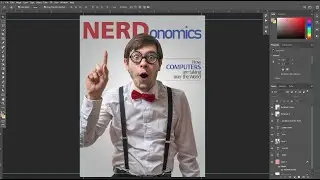 Photoshop \\ Magazine Cover Design
