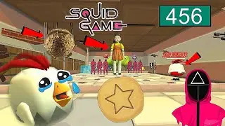 squid game in chicken gun😱chicken gun squid game || chicken gun new update || 128 Gaming TV