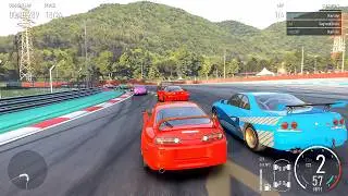 Toyota Supra '98 at Hakone Circuit Starting Last - JDM Challenge 1/6 - Forza Motorsport