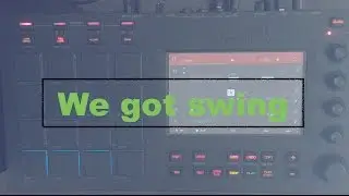 Akai Mpc Swing on the mpc 2 0
