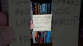 Carrot Parrot Pun #punhunting #puns #carrot #parrot #shortsvideo #funny #funvideo #fun #library