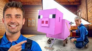 Zbudowaliśmy Latającą Świnię z MINECRAFT