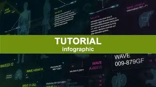 Tutorial Infographics HUD set 3