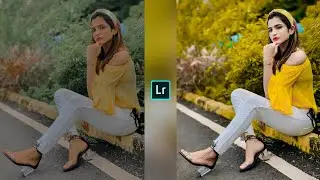 Yellow Tone Lightroom Photo Editing Video | Lr Photo Editing | Lightroom Photo Editing Tutorial