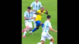 When Argentina Couldn't Stop Neymar 💀🔥