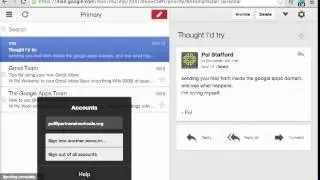 Google Transition - Gmail Offline