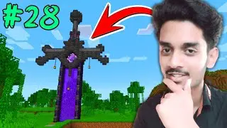 I BUILT A GIANT SWORD IN MINECRAFT #28